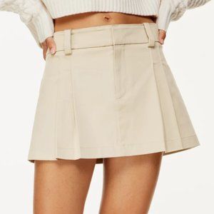 Sunday Best (Aritzia) Pleated Mini Skirt
